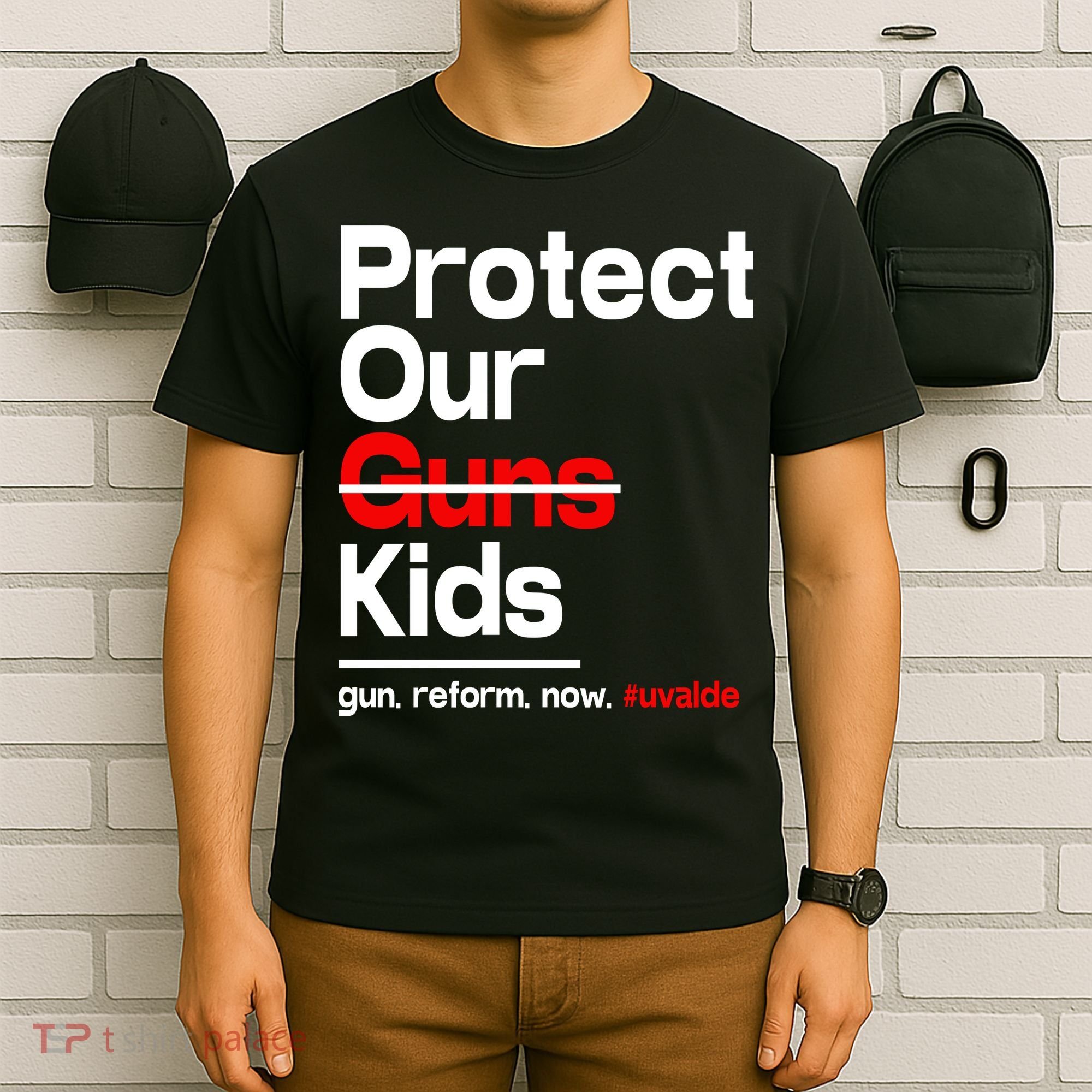 Protect Kid Not Guns Protect Our Kid Not Gun Guns Reform Now Uvalde T-Shirt
