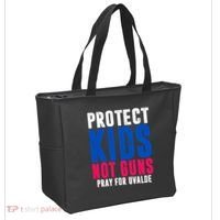 Protect Kids Not Guns Pray For Uvalde Tote Bag thumb 2