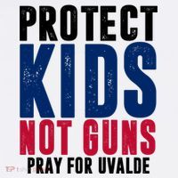 Protect Kids Not Guns Pray For Uvalde Women's Hoodie thumb 2