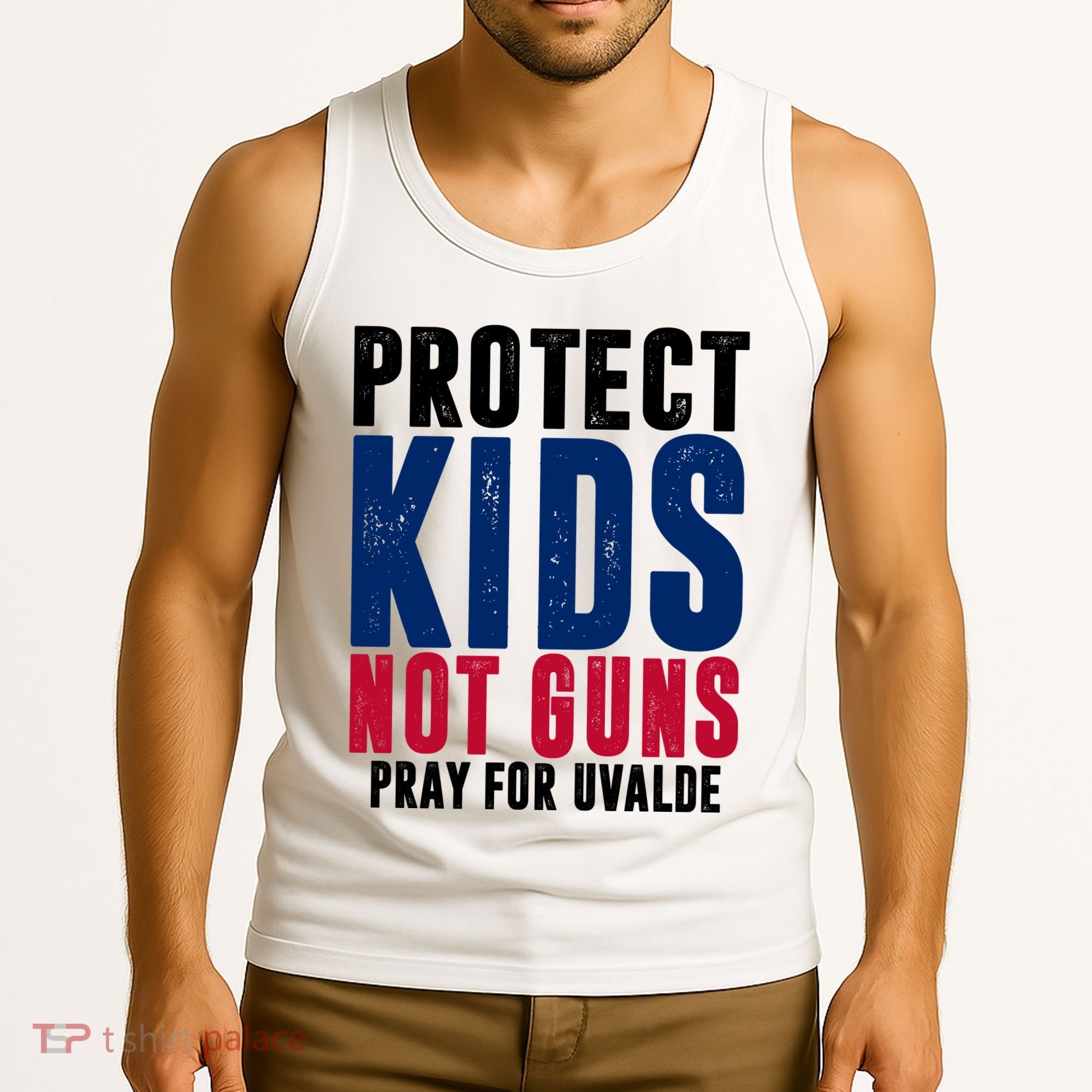 Protect Kids Not Guns Pray For Uvalde Tank Top