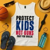 Protect Kids Not Guns Pray For Uvalde Tank Top thumb 4