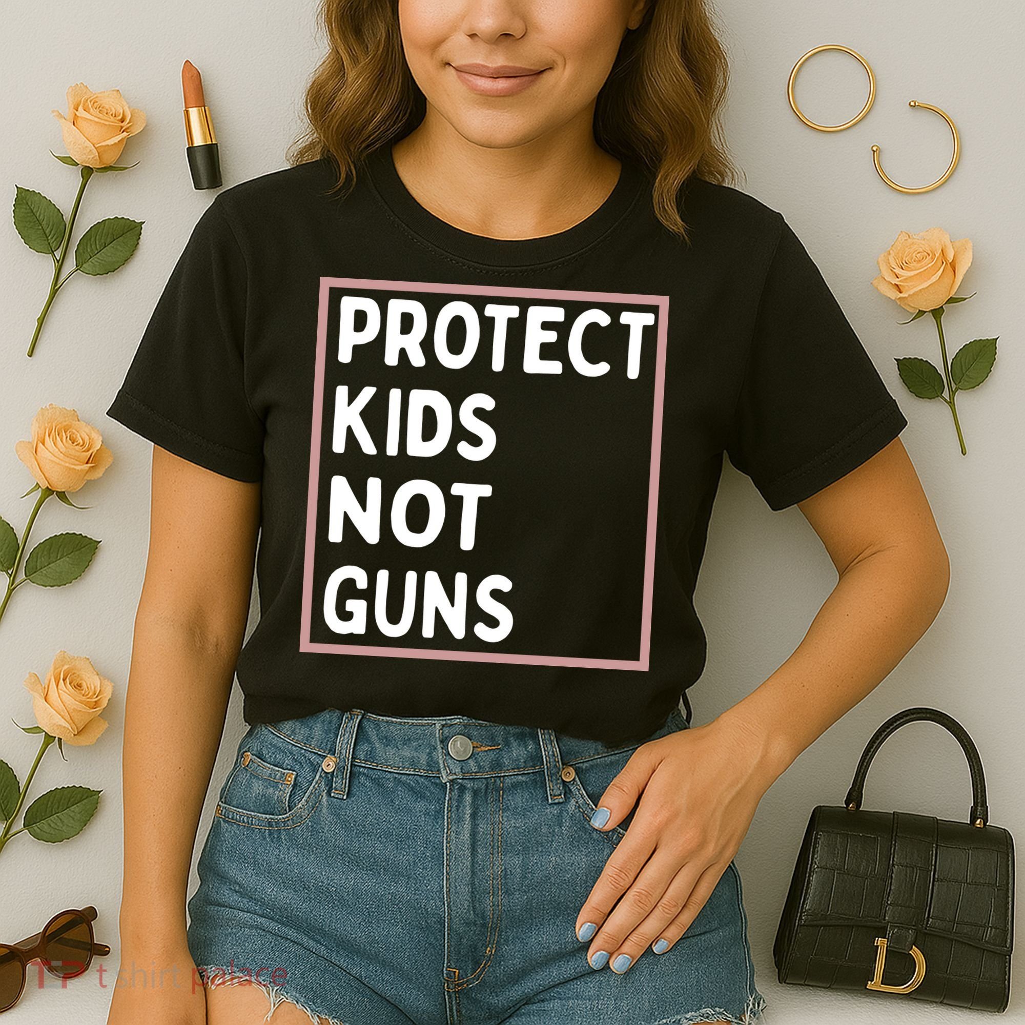 Protect Kids Not Guns End Gun Violence Uvalde Strong Comfort Colors Boxy T-Shirt