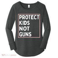 Protect Kids Not Guns End Gun Violence Uvalde Strong Women's Perfect Tri Tunic Long Sleeve Shirt thumb 0