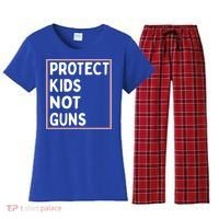 Protect Kids Not Guns End Gun Violence Uvalde Strong Women's Flannel Pajama Set thumb 0