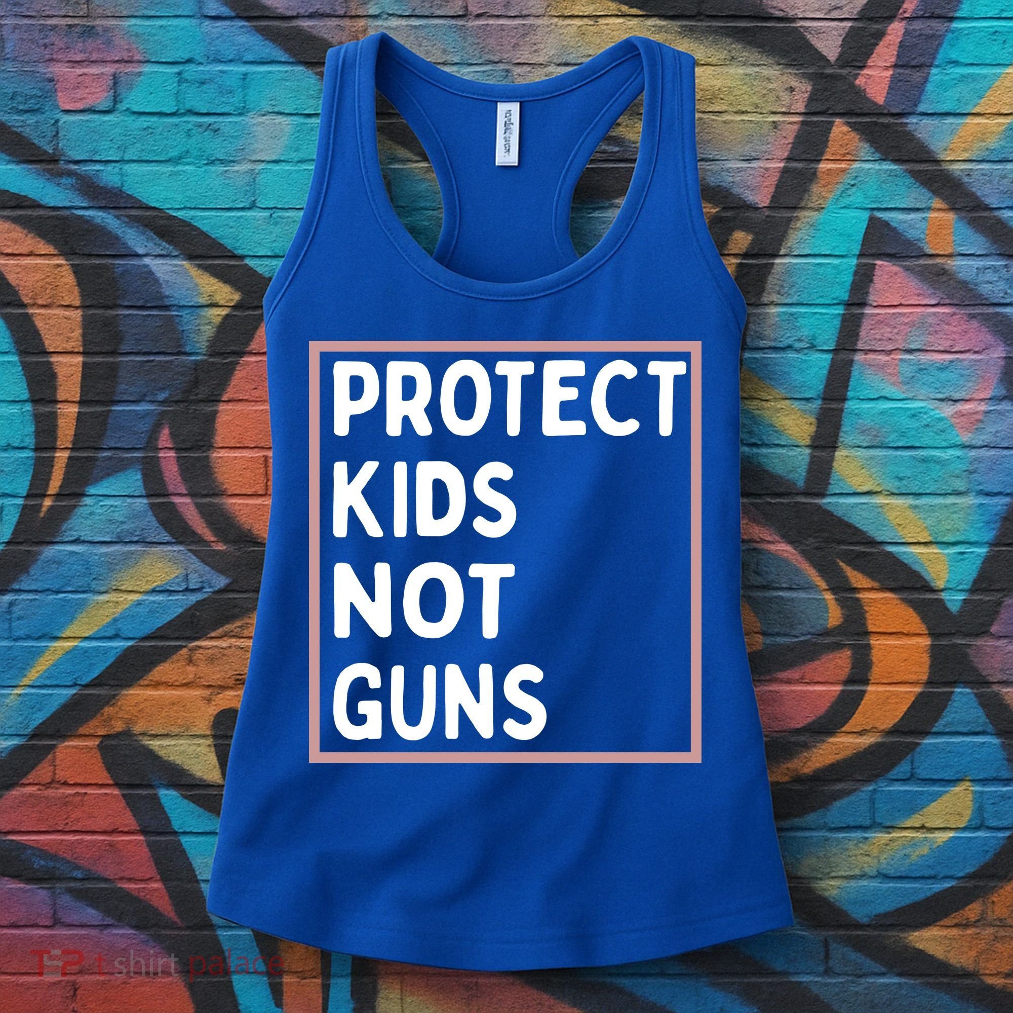Protect Kids Not Guns End Gun Violence Uvalde Strong Women's Tank Top