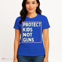 Protect Kids Not Guns End Gun Violence Uvalde Strong Women's T-Shirt thumb 4