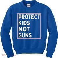 Protect Kids Not Guns End Gun Violence Uvalde Strong Kids Sweatshirt thumb 0
