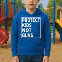 Protect Kids Not Guns End Gun Violence Uvalde Strong Kids Hoodie thumb 2