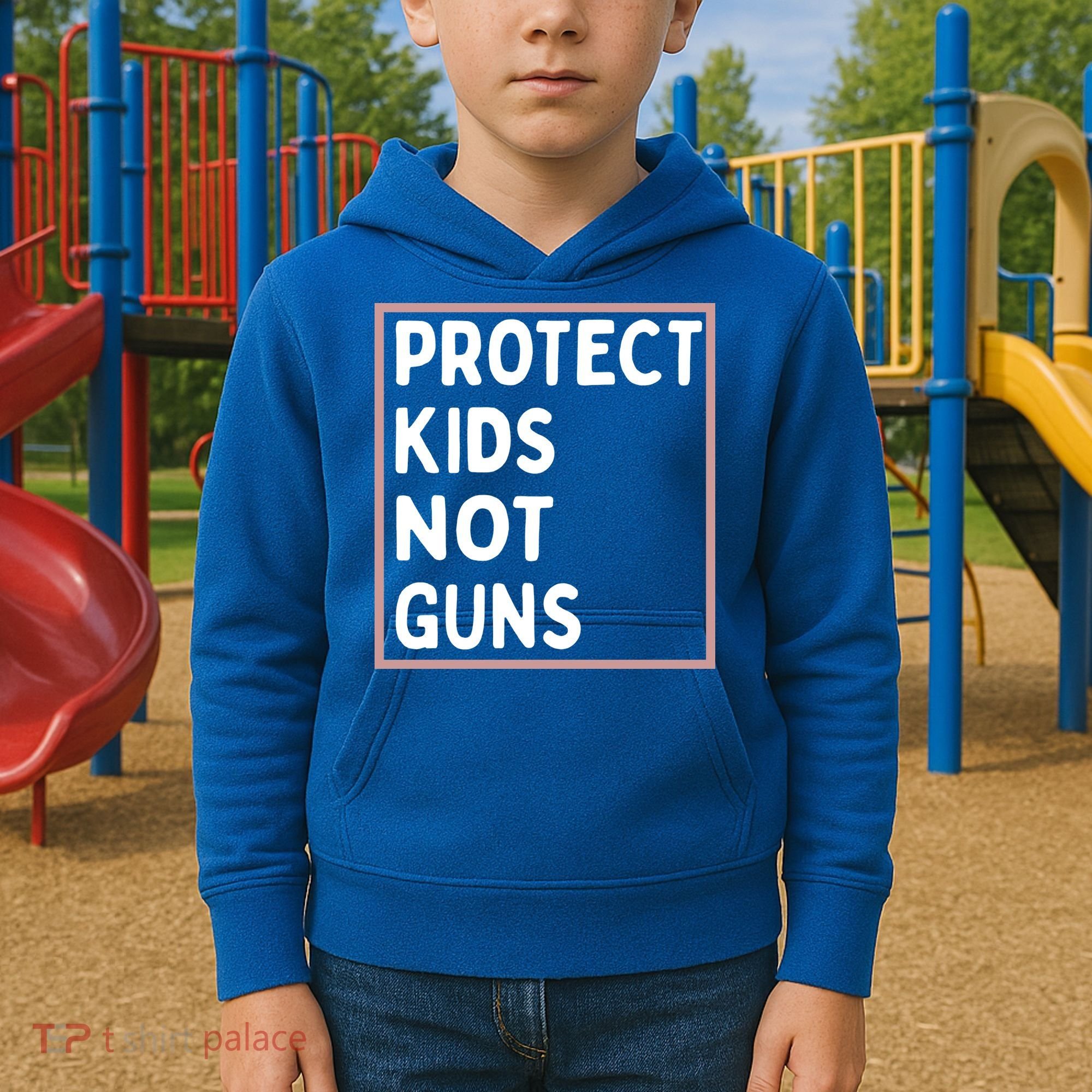 Protect Kids Not Guns End Gun Violence Uvalde Strong Kids Hoodie