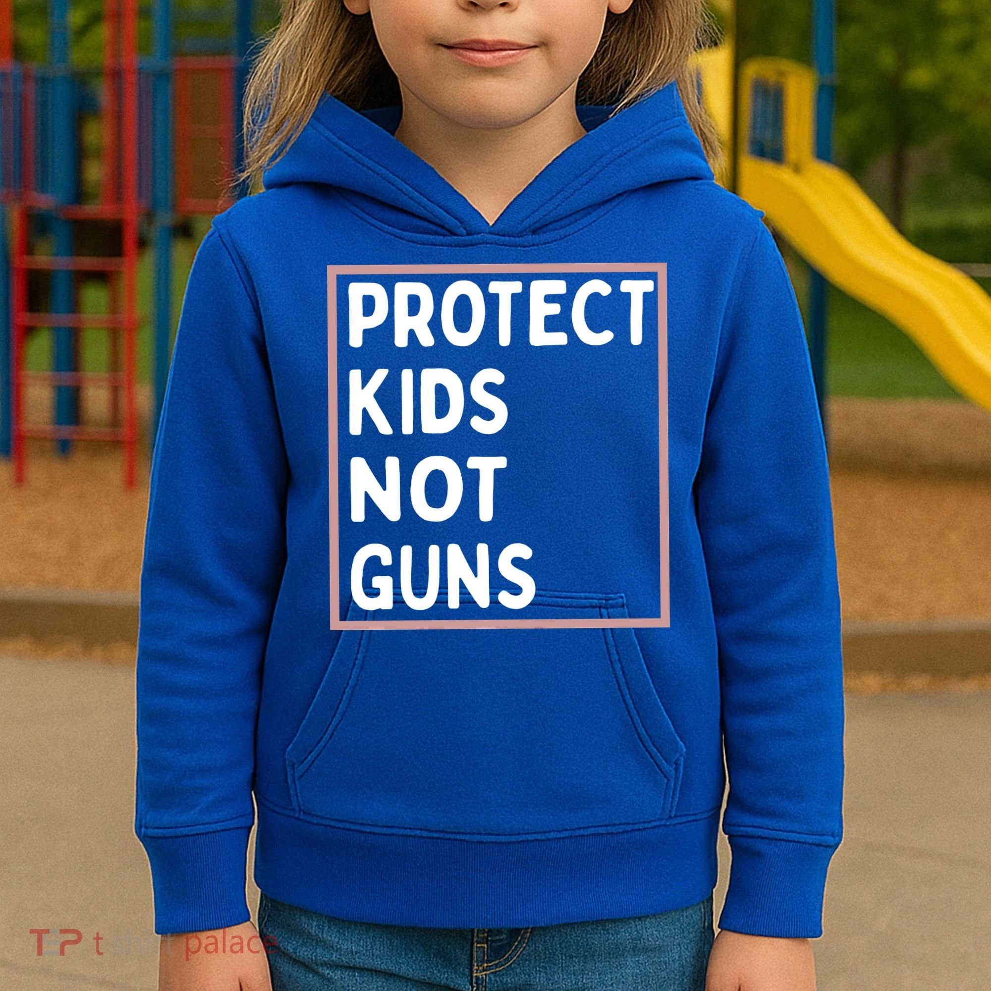 Protect Kids Not Guns End Gun Violence Uvalde Strong Kids Hoodie