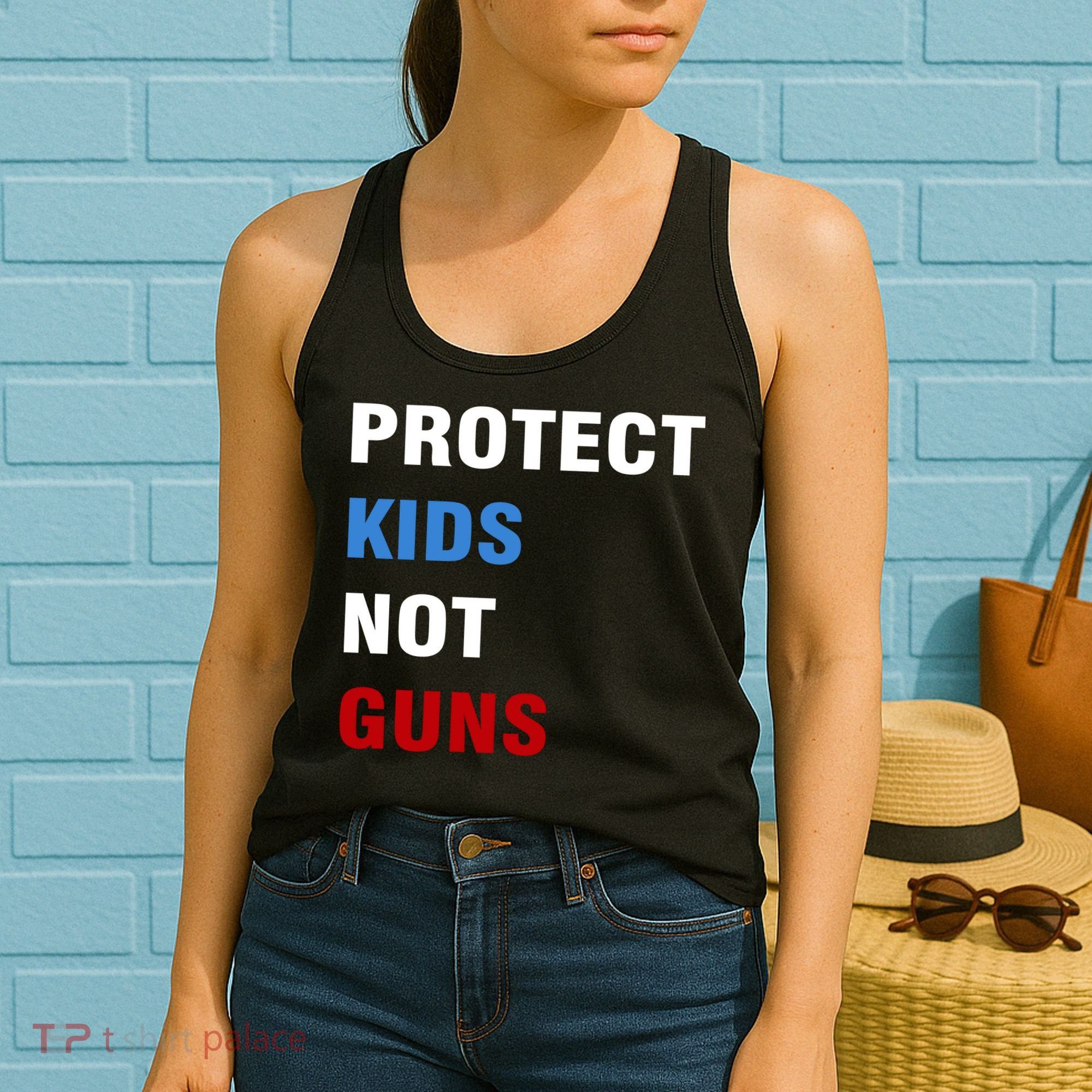 Protect Kids Not Guns Women's Tank Top