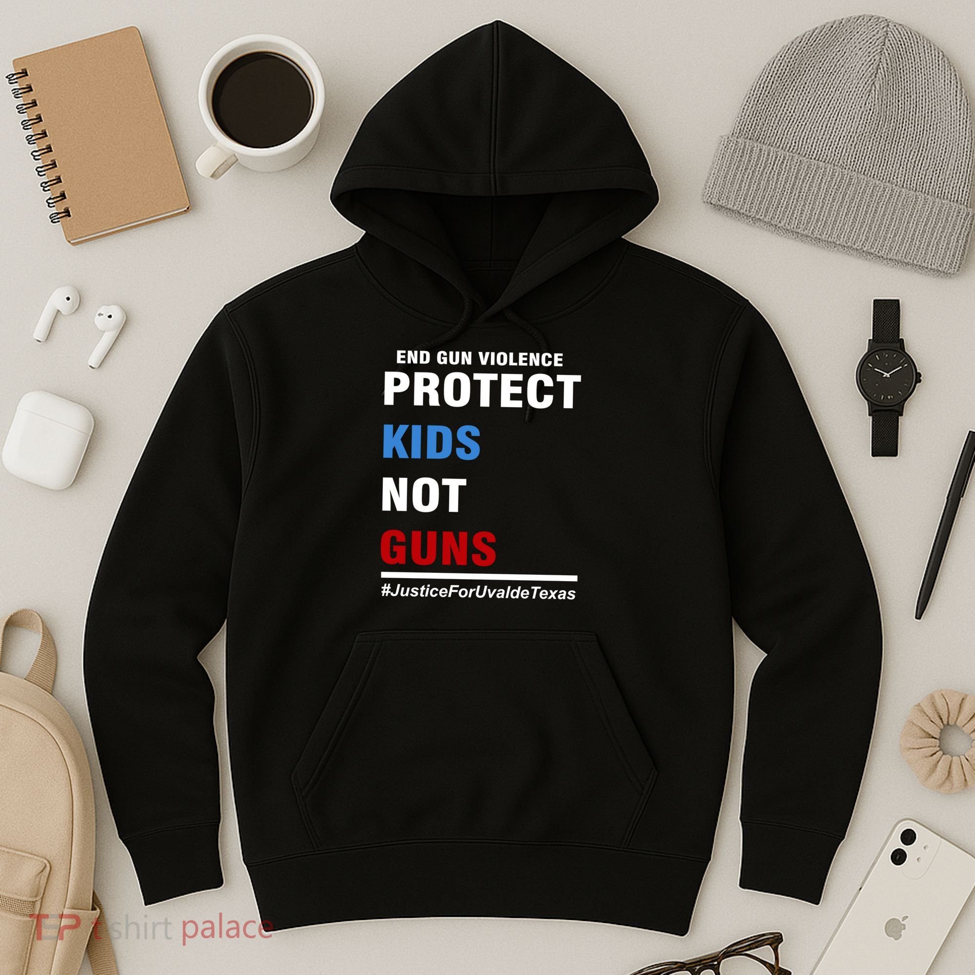 Protect Kids Not Guns Justice For Uvalde Texas Hoodie