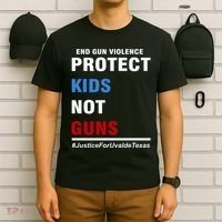 Protect Kids Not Guns Justice For Uvalde Texas T-Shirt thumb 6