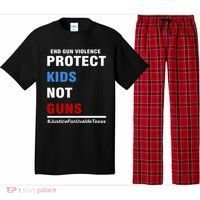 Protect Kids Not Guns Justice For Uvalde Texas Pajama Set thumb 0