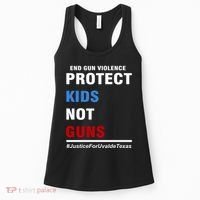 Protect Kids Not Guns Justice For Uvalde Texas Women's Tank Top thumb 0