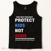 Protect Kids Not Guns Justice For Uvalde Texas Tank Top thumb 2