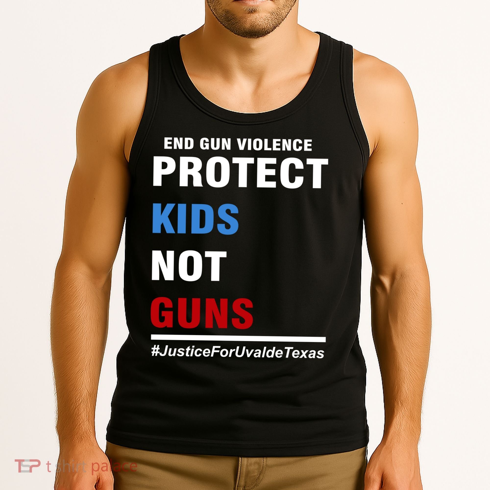 Protect Kids Not Guns Justice For Uvalde Texas Tank Top
