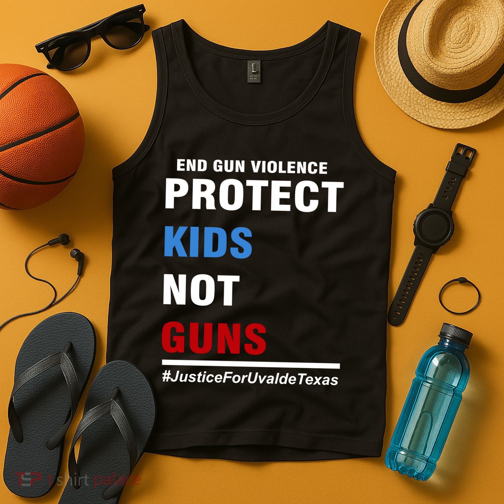 Protect Kids Not Guns Justice For Uvalde Texas Tank Top