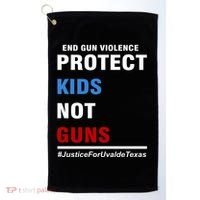 Protect Kids Not Guns Justice For Uvalde Texas Golf Towel thumb 0