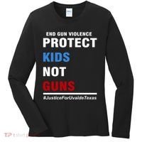Protect Kids Not Guns Justice For Uvalde Texas Women's Long Sleeve Shirt thumb 0