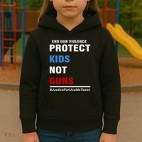 Protect Kids Not Guns Justice For Uvalde Texas Kids Hoodie thumb 3