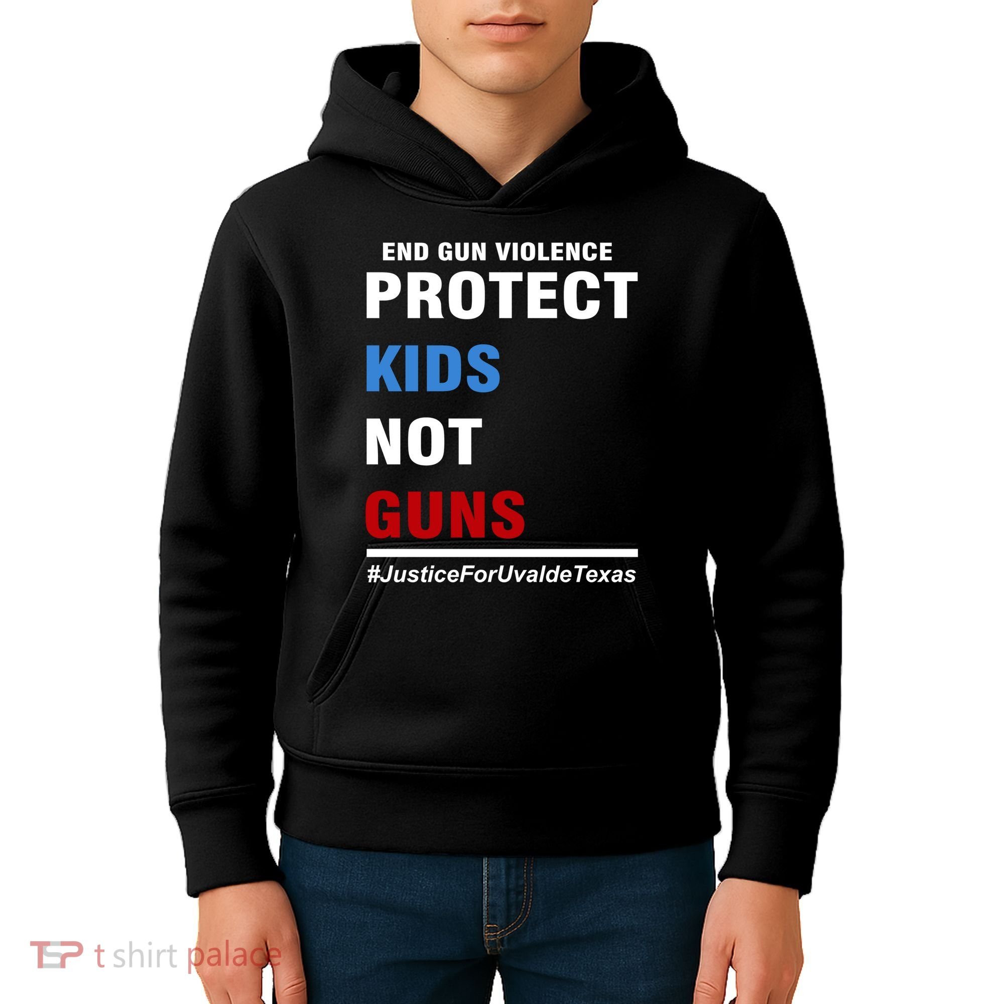 Protect Kids Not Guns Justice For Uvalde Texas Kids Hoodie