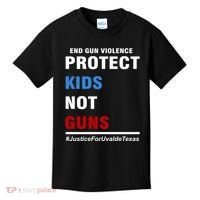 Protect Kids Not Guns Justice For Uvalde Texas Kids T-Shirt thumb 0