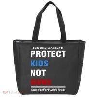 Protect Kids Not Guns Justice For Uvalde Texas Tote Bag thumb 0
