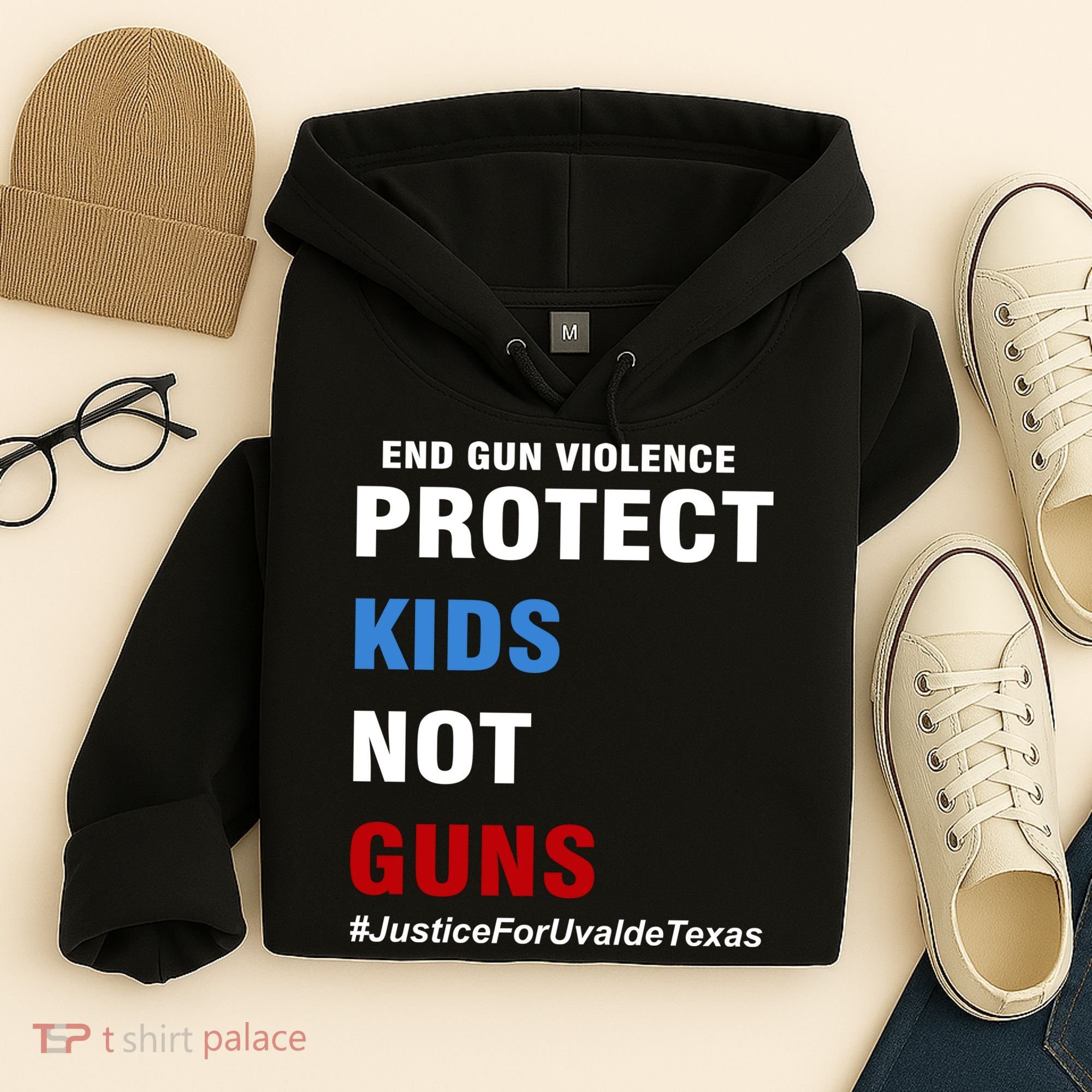 Protect Kids Not Guns #JusticeForUvalde Hoodie