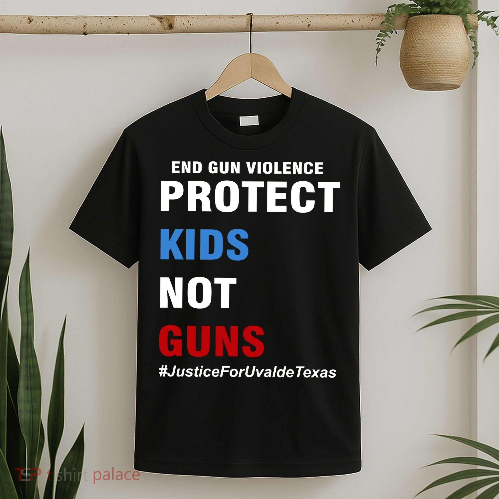 Protect Kids Not Guns #JusticeForUvalde T-Shirt
