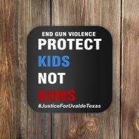 Protect Kids Not Guns #JusticeForUvalde Coaster thumb 0