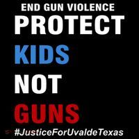 Protect Kids Not Guns #JusticeForUvalde Women's Hoodie thumb 2