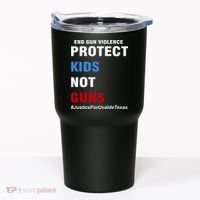 Protect Kids Not Guns #JusticeForUvalde Tumbler thumb 0