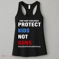 Protect Kids Not Guns #JusticeForUvalde Women's Tank Top thumb 3