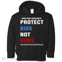 Protect Kids Not Guns #JusticeForUvalde Toddler Hoodie thumb 0