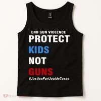 Protect Kids Not Guns #JusticeForUvalde Tank Top thumb 2