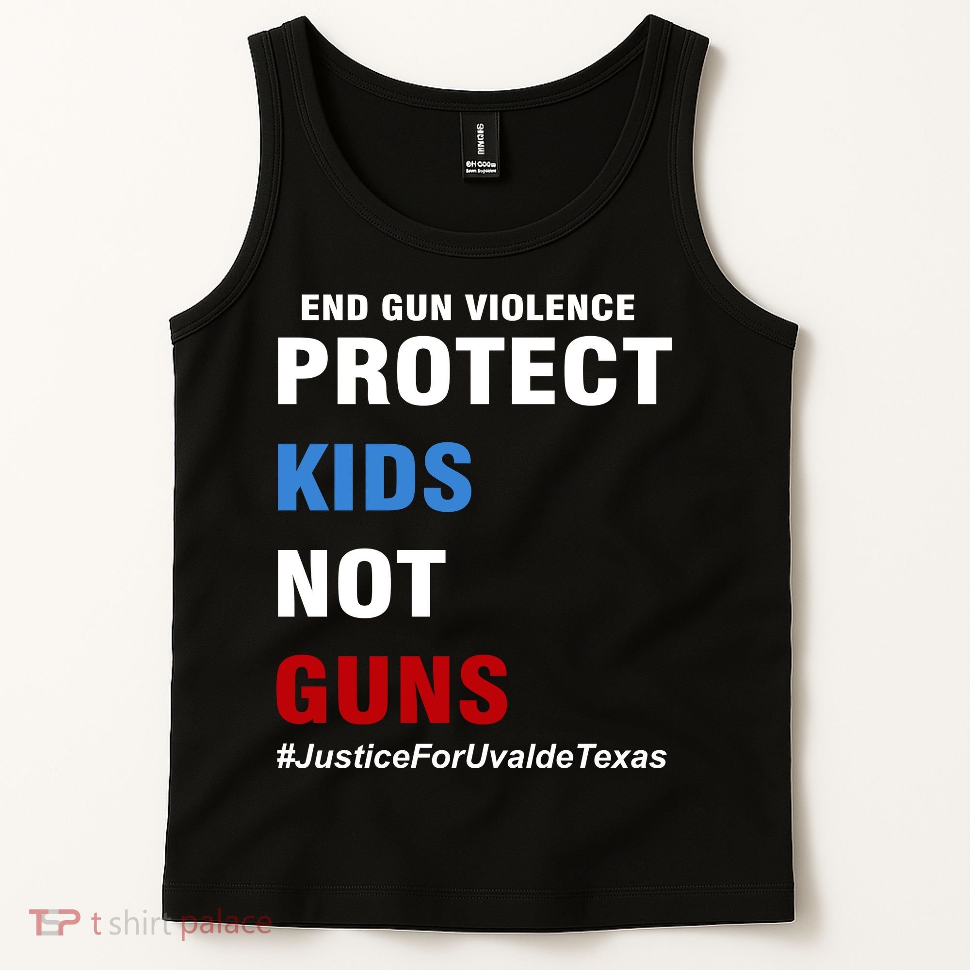 Protect Kids Not Guns #JusticeForUvalde Tank Top