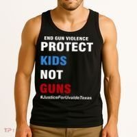 Protect Kids Not Guns #JusticeForUvalde Tank Top thumb 3