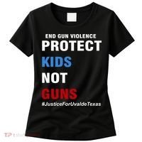 Protect Kids Not Guns #JusticeForUvalde Women's T-Shirt thumb 0