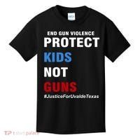 Protect Kids Not Guns #JusticeForUvalde Kids T-Shirt thumb 0