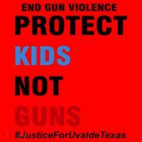 Protect Kids Not Guns #JusticeForUvalde Santa Hat thumb 1