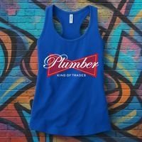 Plumber King Of Trades Cool Gift Funny Gift For Plumbers Gift Women's Tank Top thumb 3