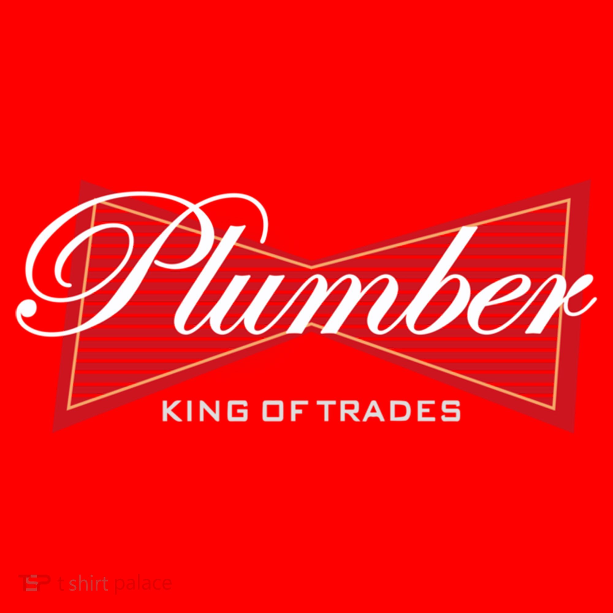 Plumber King Of Trades Cool Gift Funny Gift For Plumbers Gift Santa Hat