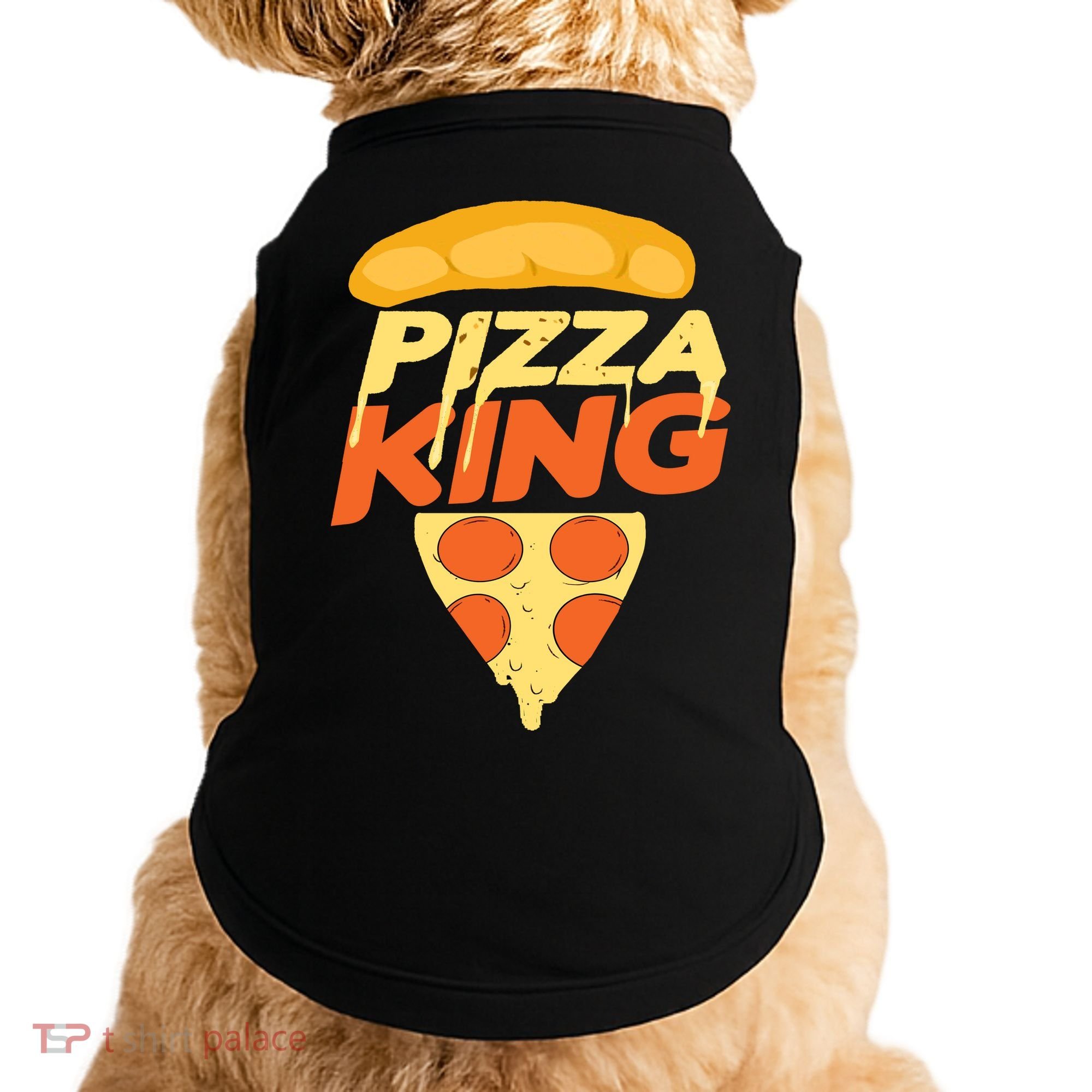 Pizza King Doggie Tank