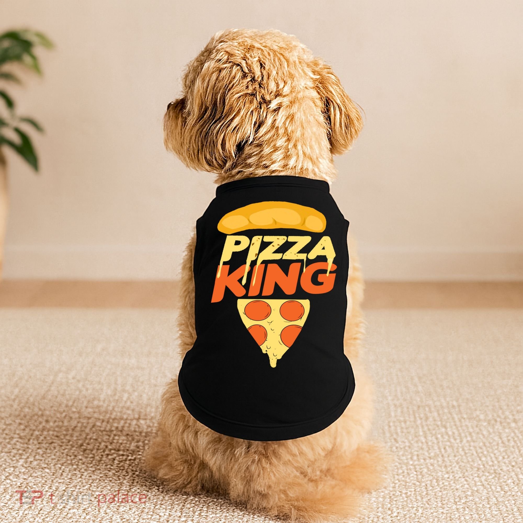 Pizza King Doggie Tank