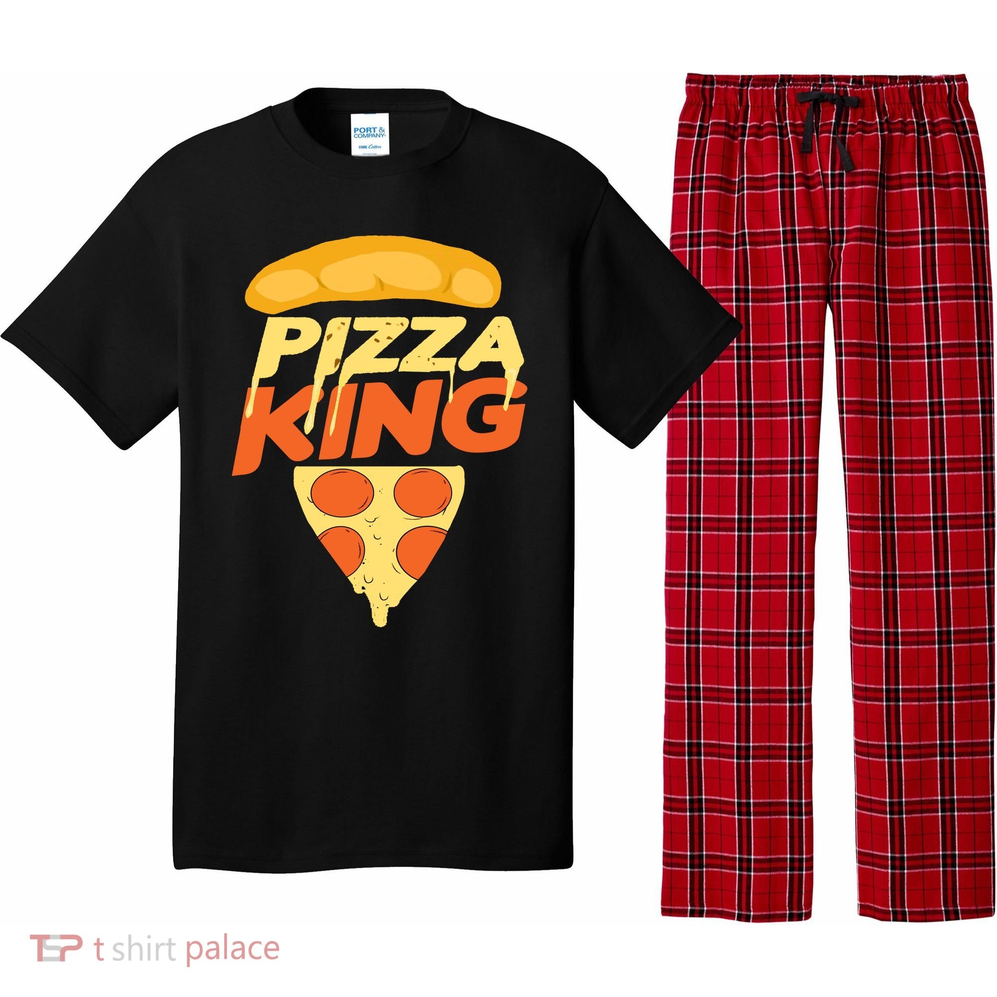 Pizza King Pajama Set