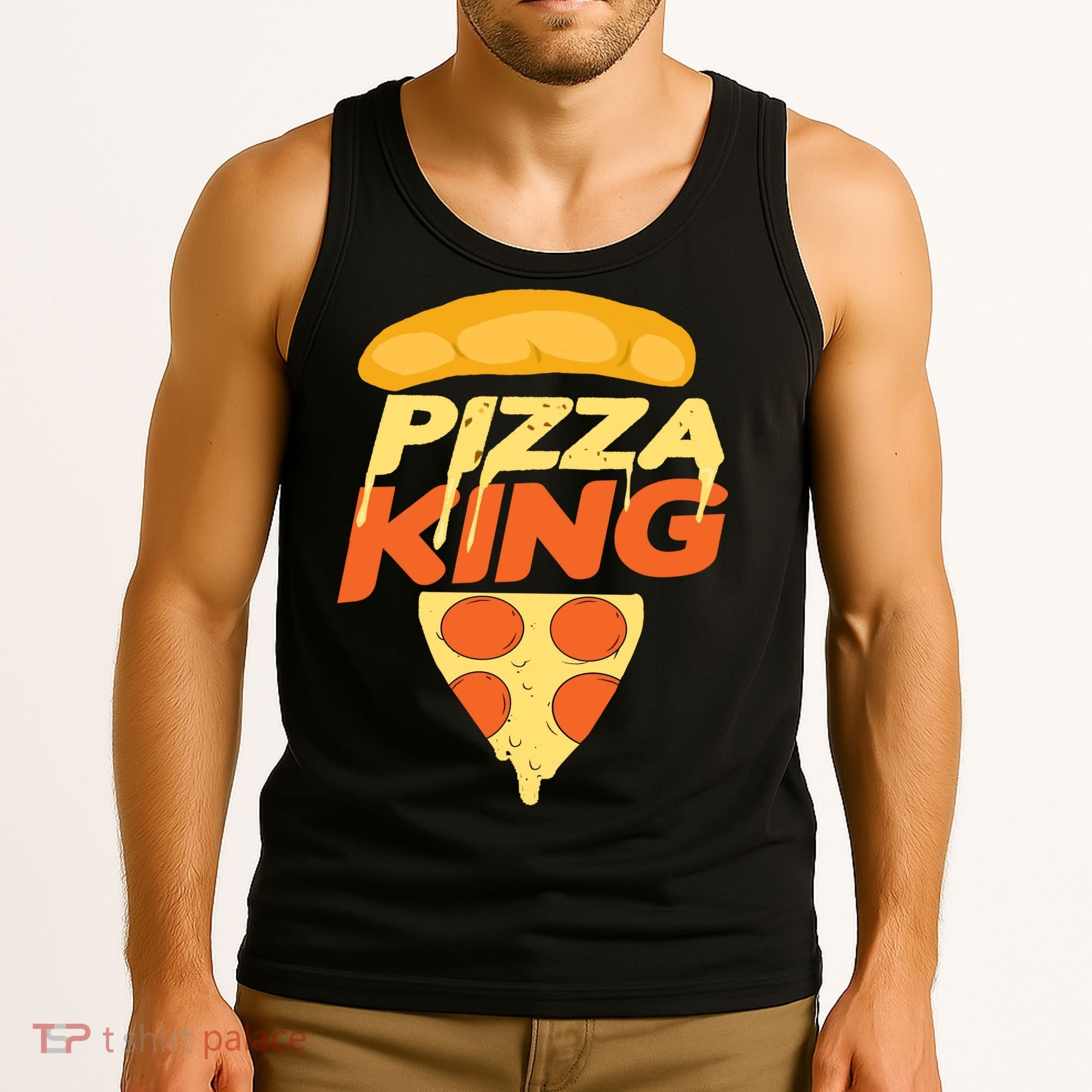 Pizza King Tank Top