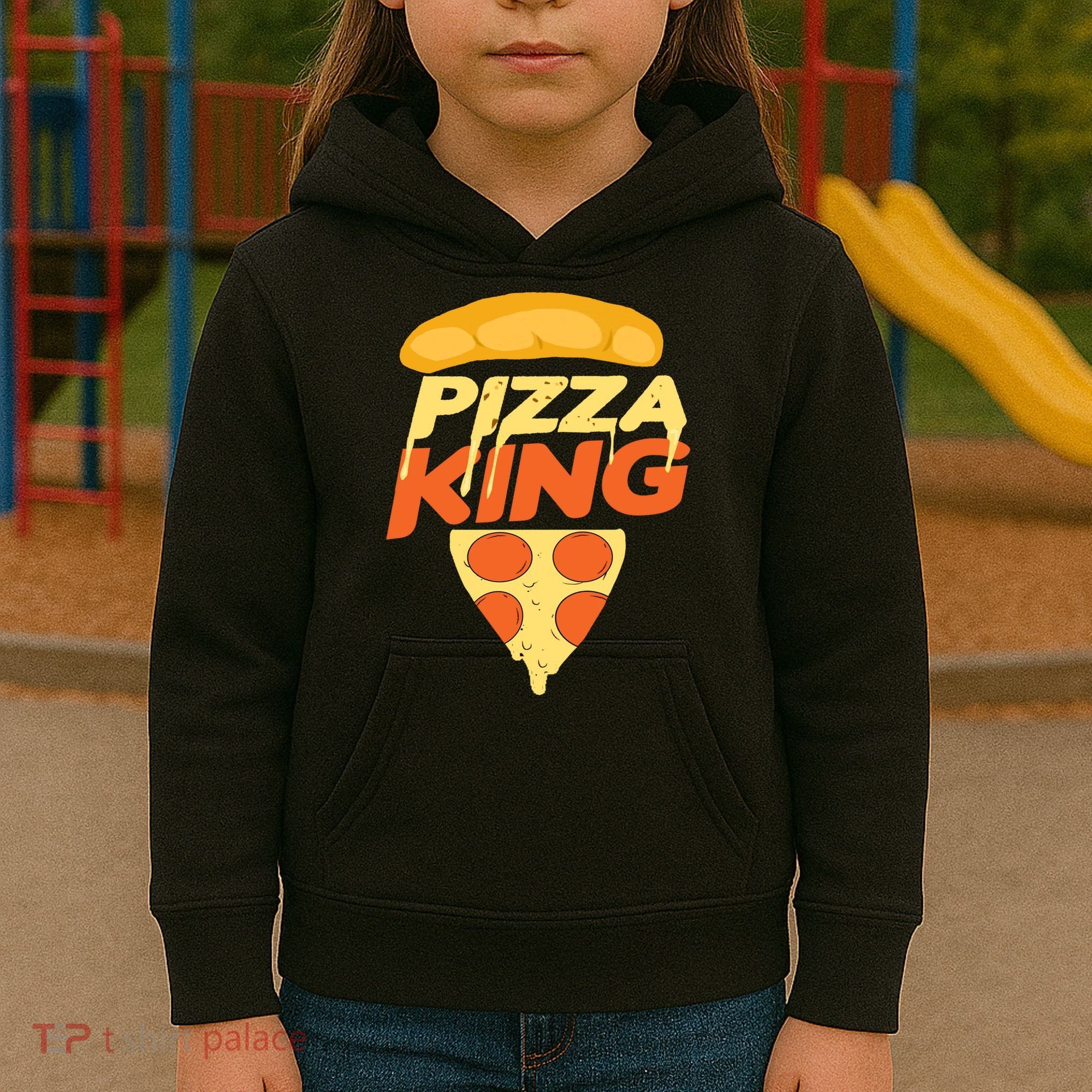 Pizza King Kids Hoodie