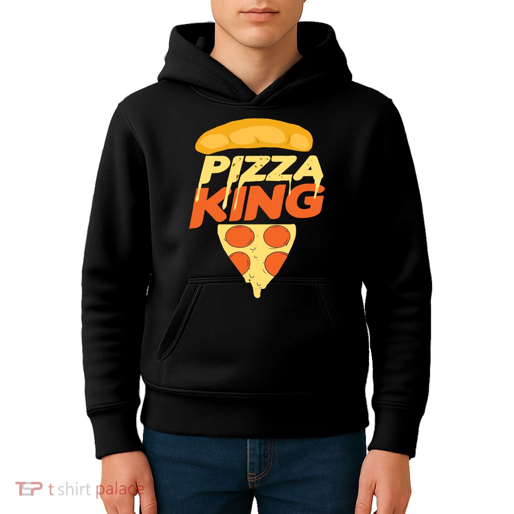 Pizza King Kids Hoodie