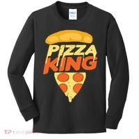 Pizza King Kids Long Sleeve Shirt thumb 0